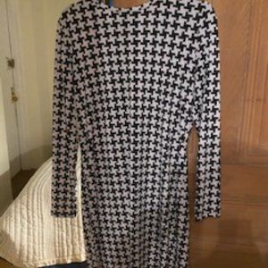 Michael Kors "Gingham" Zip Up Dress (Size L)